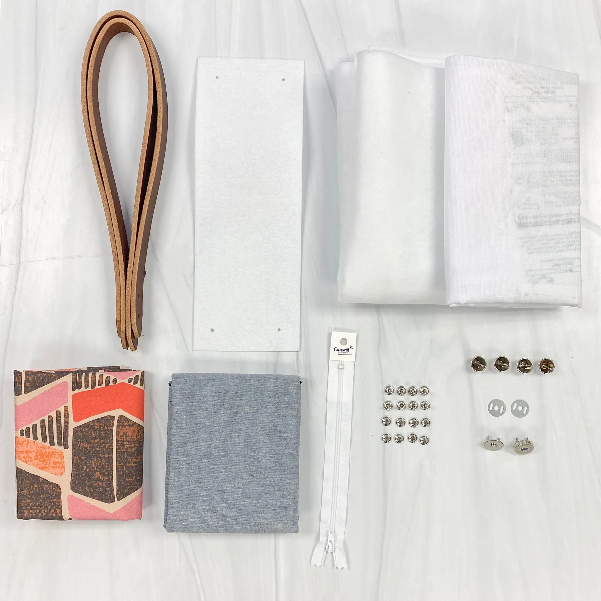 Lincoln Tote Bag Complete Kit - Yucatan Organic Canvas