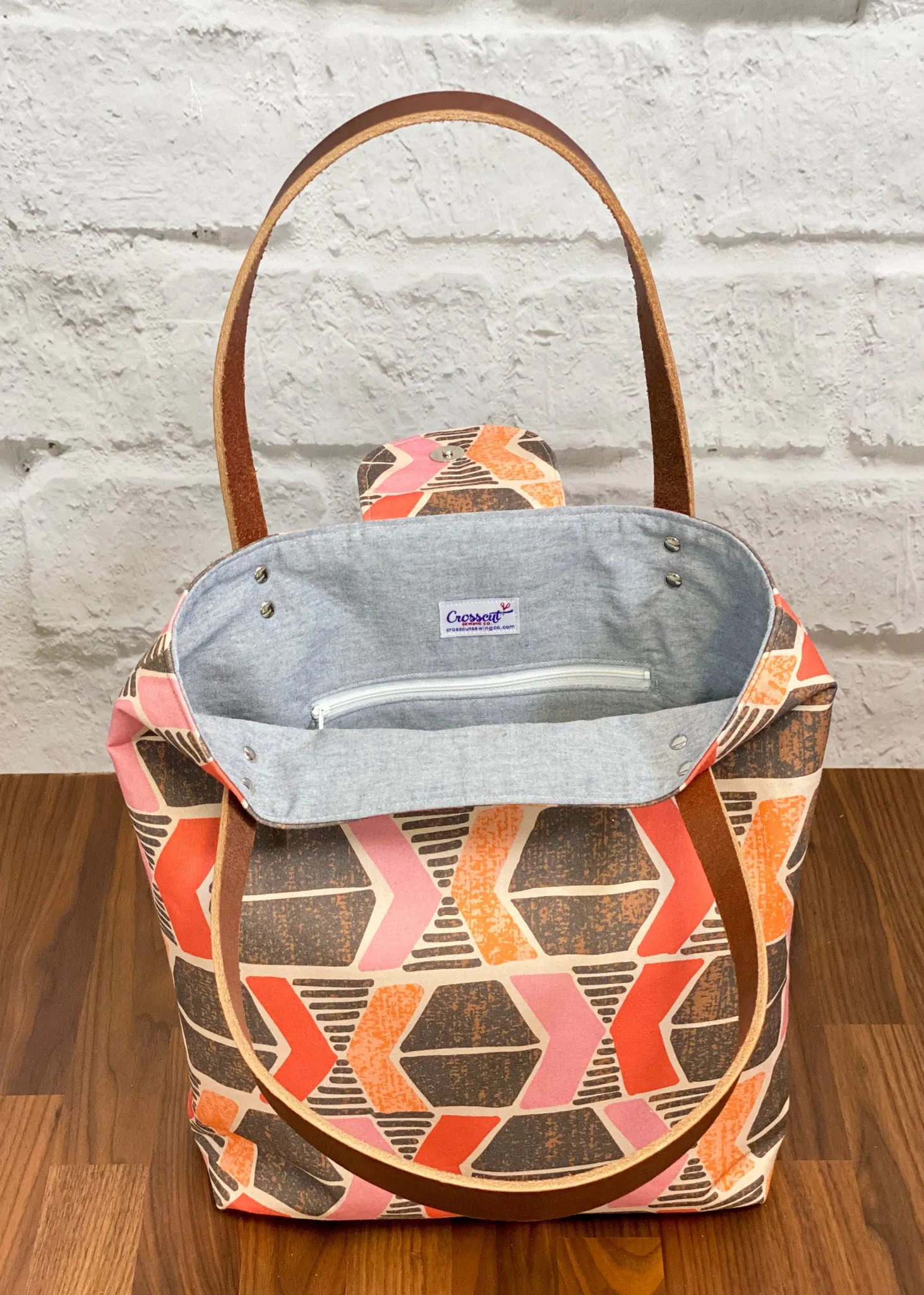 Lincoln Tote Bag Complete Kit - Yucatan Organic Canvas