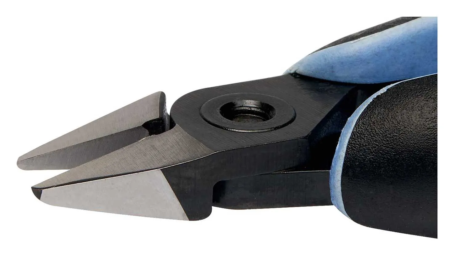 Lindstrom RX-8143 ESD-Safe Small Tapered Head Micro-Bevel&reg; Alloy Steel Cutter with ERGO&trade; Cushioned Grip Handles, 5.25" OAL