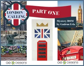 London Calling -Mystery Block of the Month - Part 1