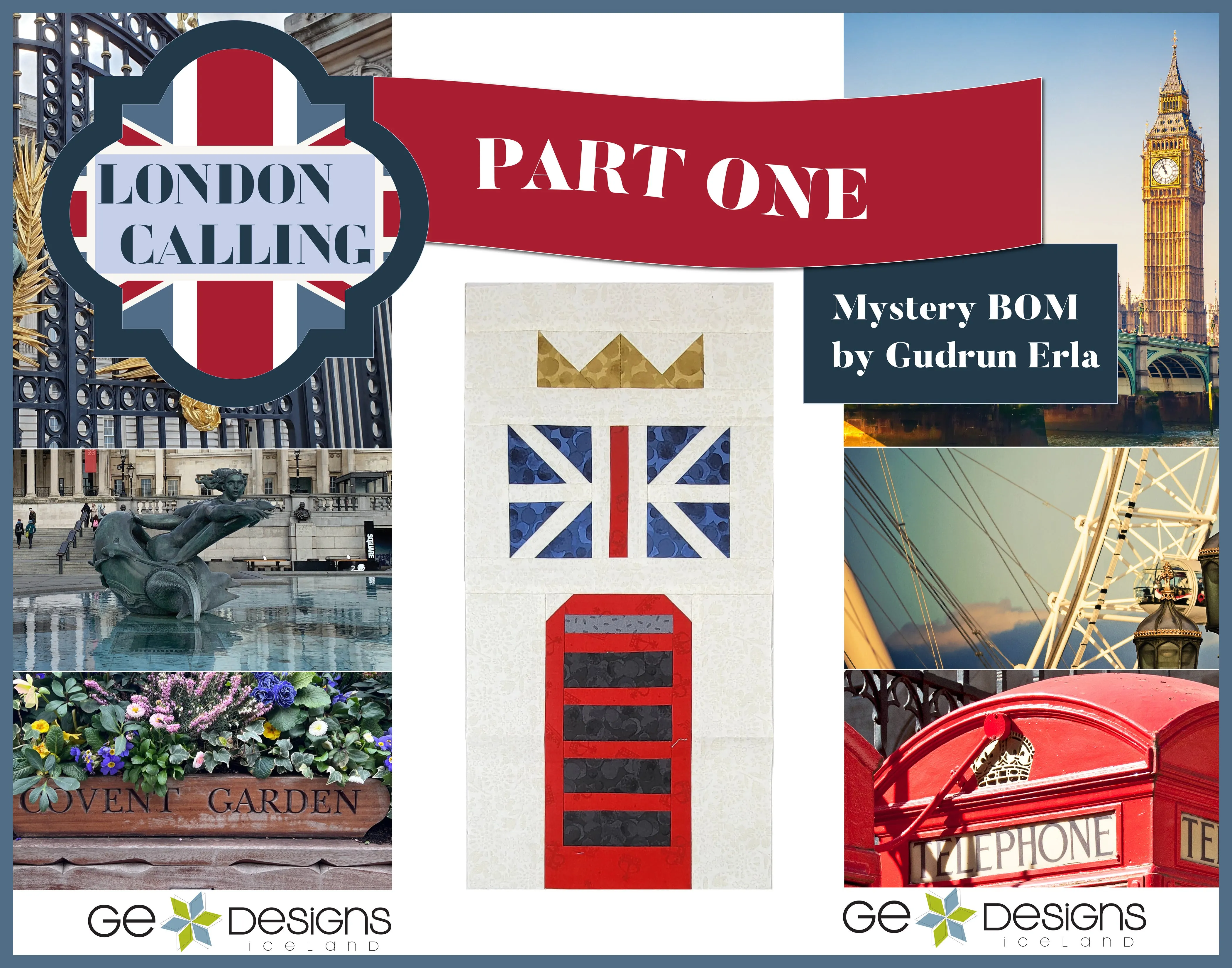 London Calling -Mystery Block of the Month - Part 1