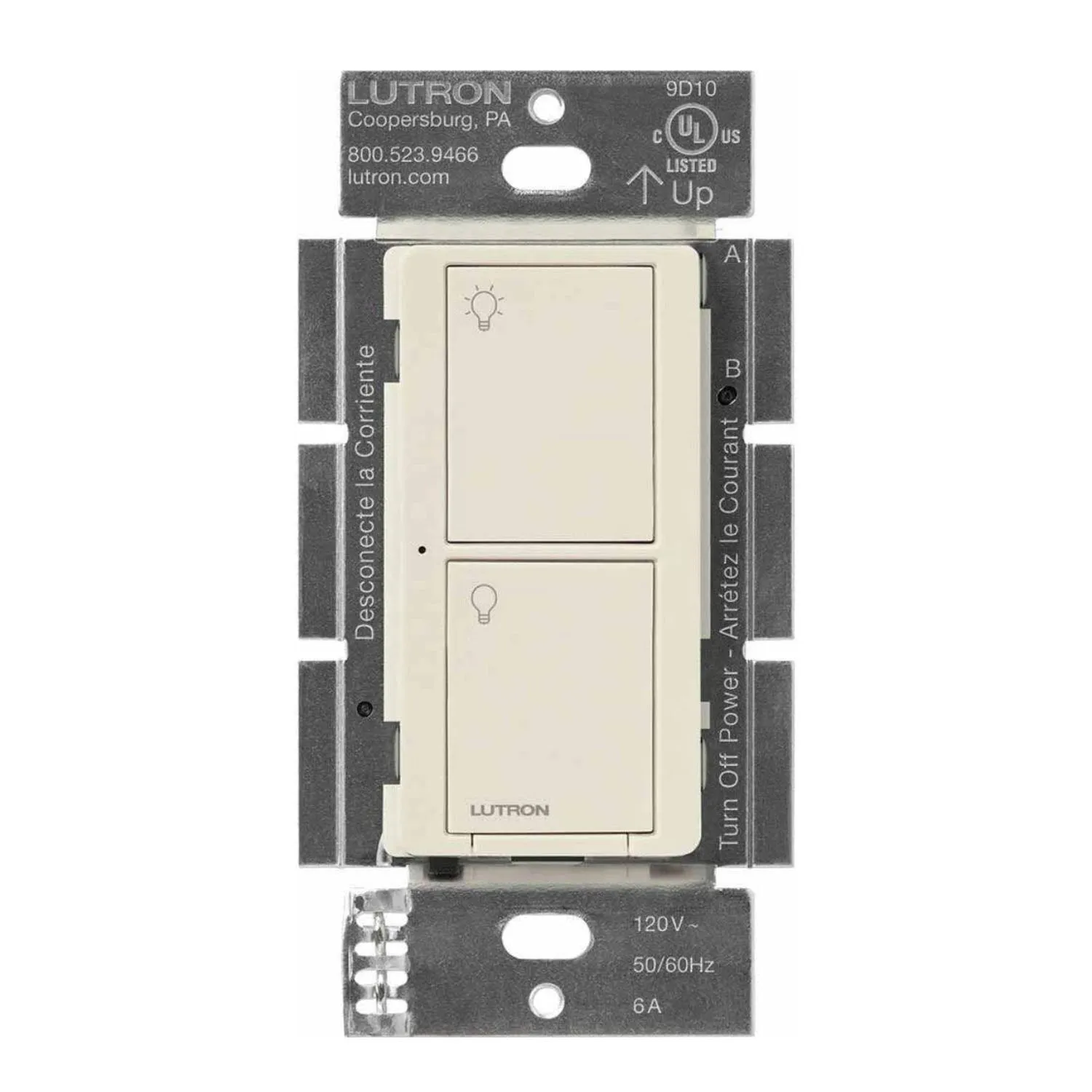 Lutron PD-5WS-DV Caseta Wireless 3-Way Tap Smart Light Switch