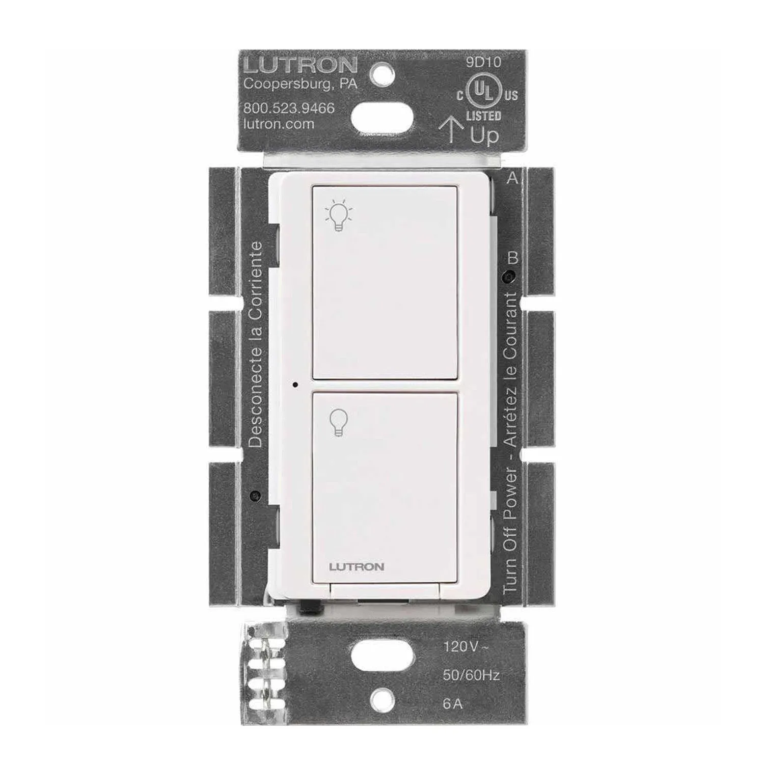 Lutron PD-5WS-DV Caseta Wireless 3-Way Tap Smart Light Switch