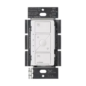 Lutron PD-FSQN Caseta Wireless In-Wall Fan Speed Control