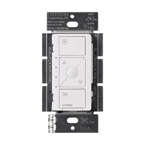 Lutron PD-FSQN Caseta Wireless In-Wall Fan Speed Control
