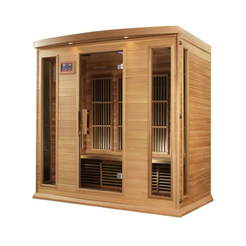 Maxxus MX-K406-01 | 4 Person Low EMF Indoor FAR Infrared Sauna