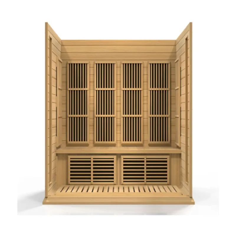 Maxxus MX-K406-01 | 4 Person Low EMF Indoor FAR Infrared Sauna