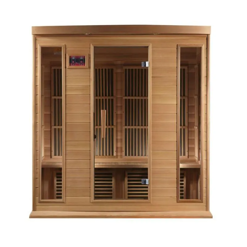 Maxxus MX-K406-01 | 4 Person Low EMF Indoor FAR Infrared Sauna