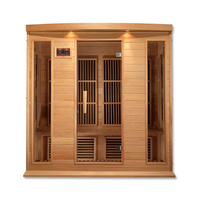 Maxxus MX-K406-01 | 4 Person Low EMF Indoor FAR Infrared Sauna