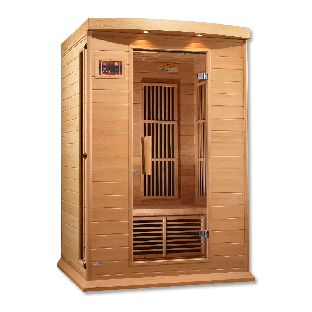 Maxxus Saunas 2 Person Low EMF FAR Infrared Sauna - (MX-K206-01)