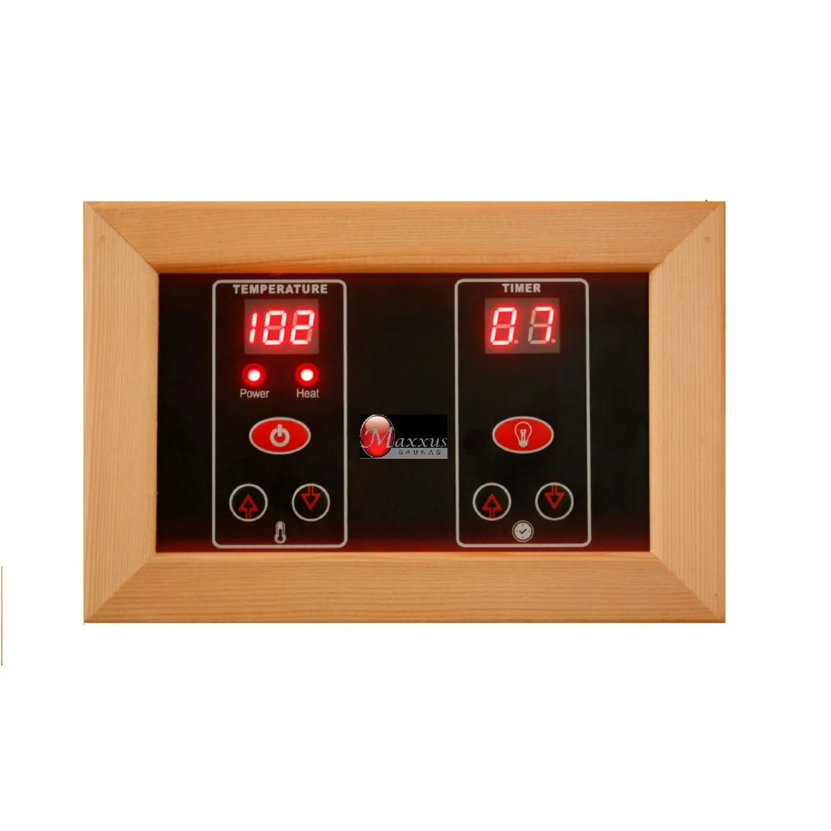 Maxxus Saunas 2 Person Low EMF FAR Infrared Sauna - (MX-K206-01)