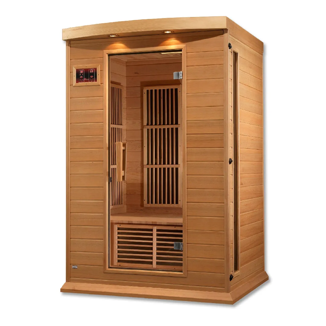 Maxxus Saunas 2 Person Low EMF FAR Infrared Sauna - (MX-K206-01)