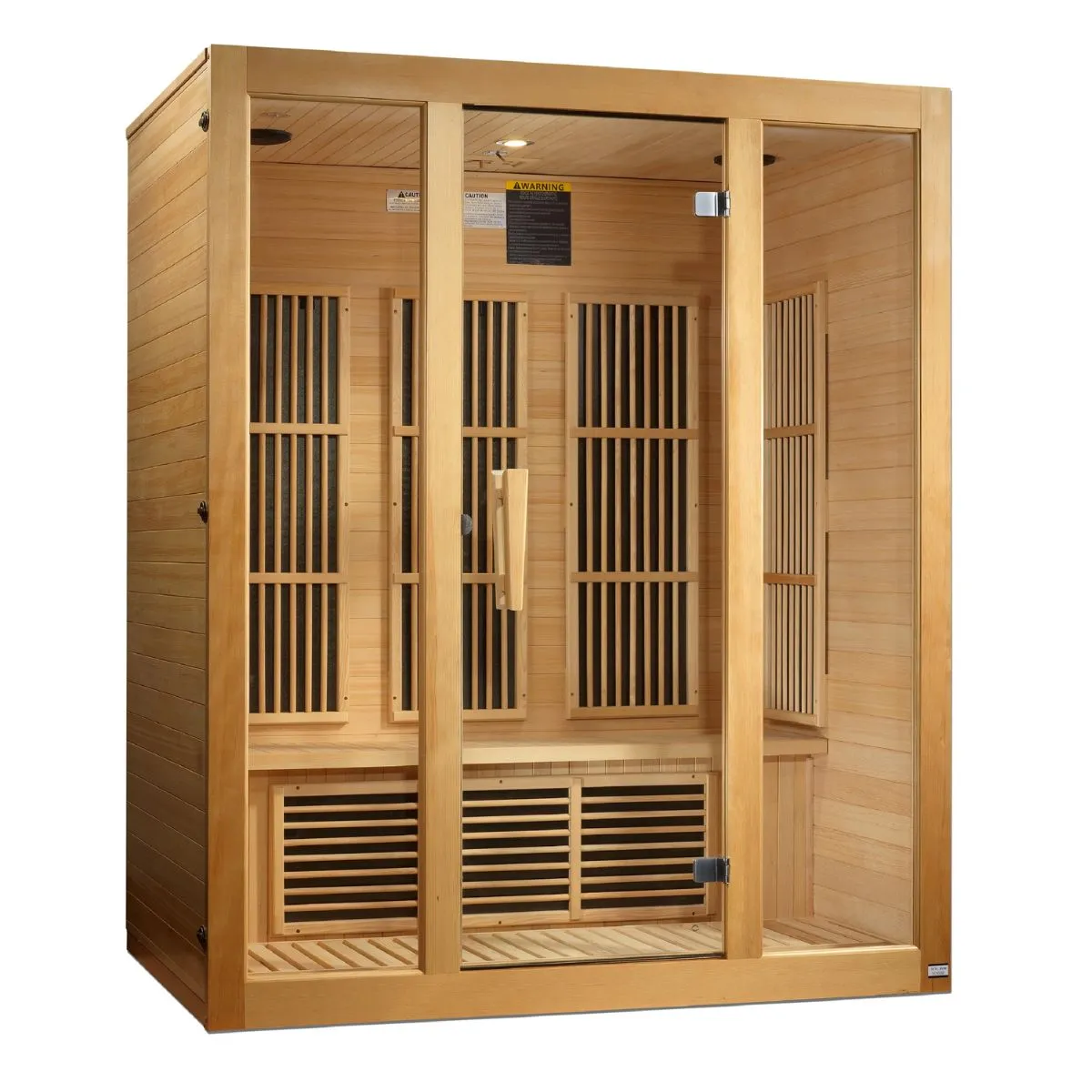 Maxxus Saunas - Bellevue 3 Person Low EMF FAR Infrared Sauna