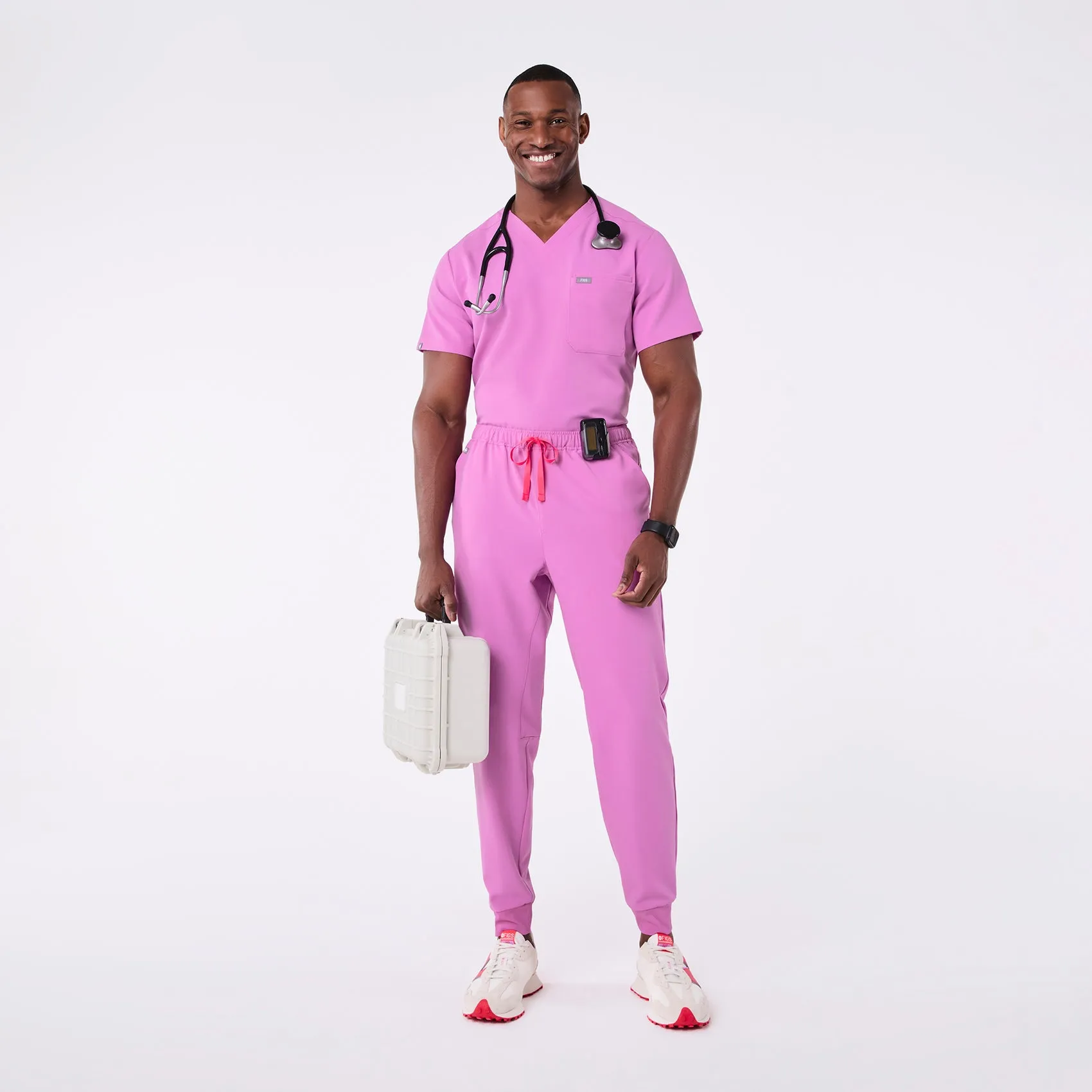 men's The Pink Cloud Jogger Set