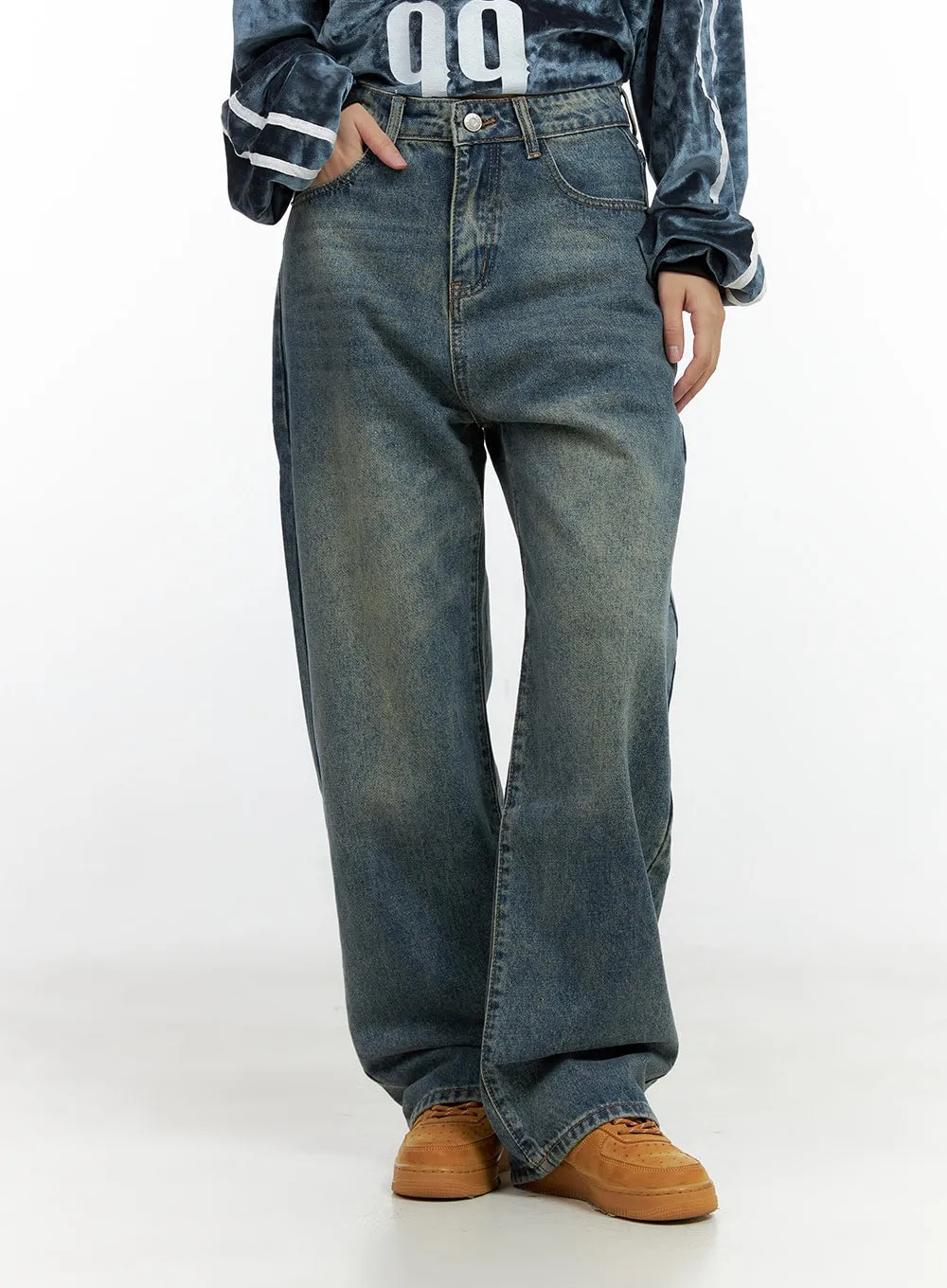 Mya Cotton Comfort Straight Jeans CN401