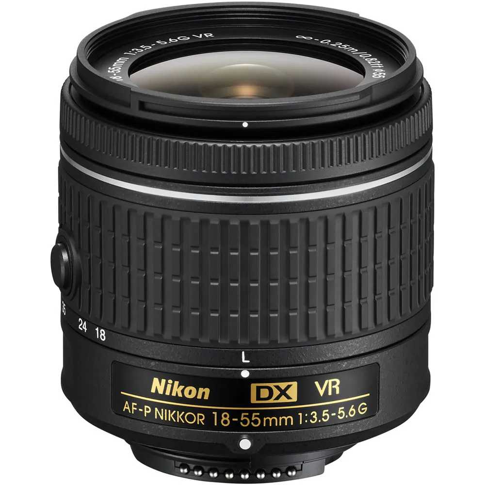 Nikon D3500 Digital Camera with 18-55mm Lens (1590)   64GB SD Card   Bag (Intl)