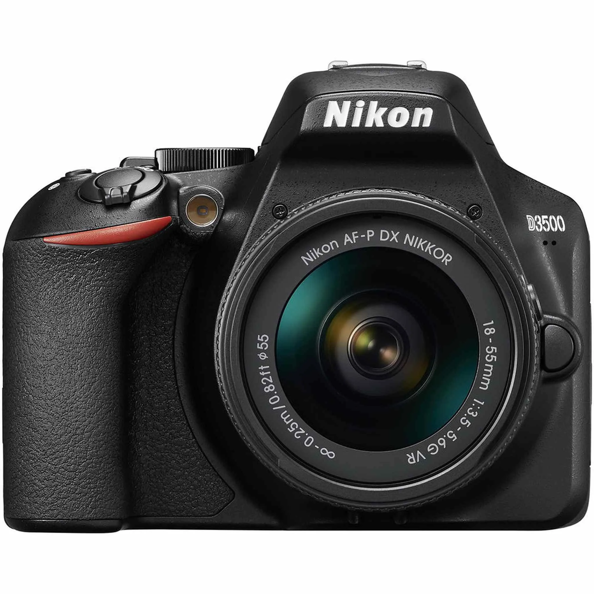 Nikon D3500 Digital Camera with 18-55mm Lens (1590)   64GB SD Card   Bag (Intl)