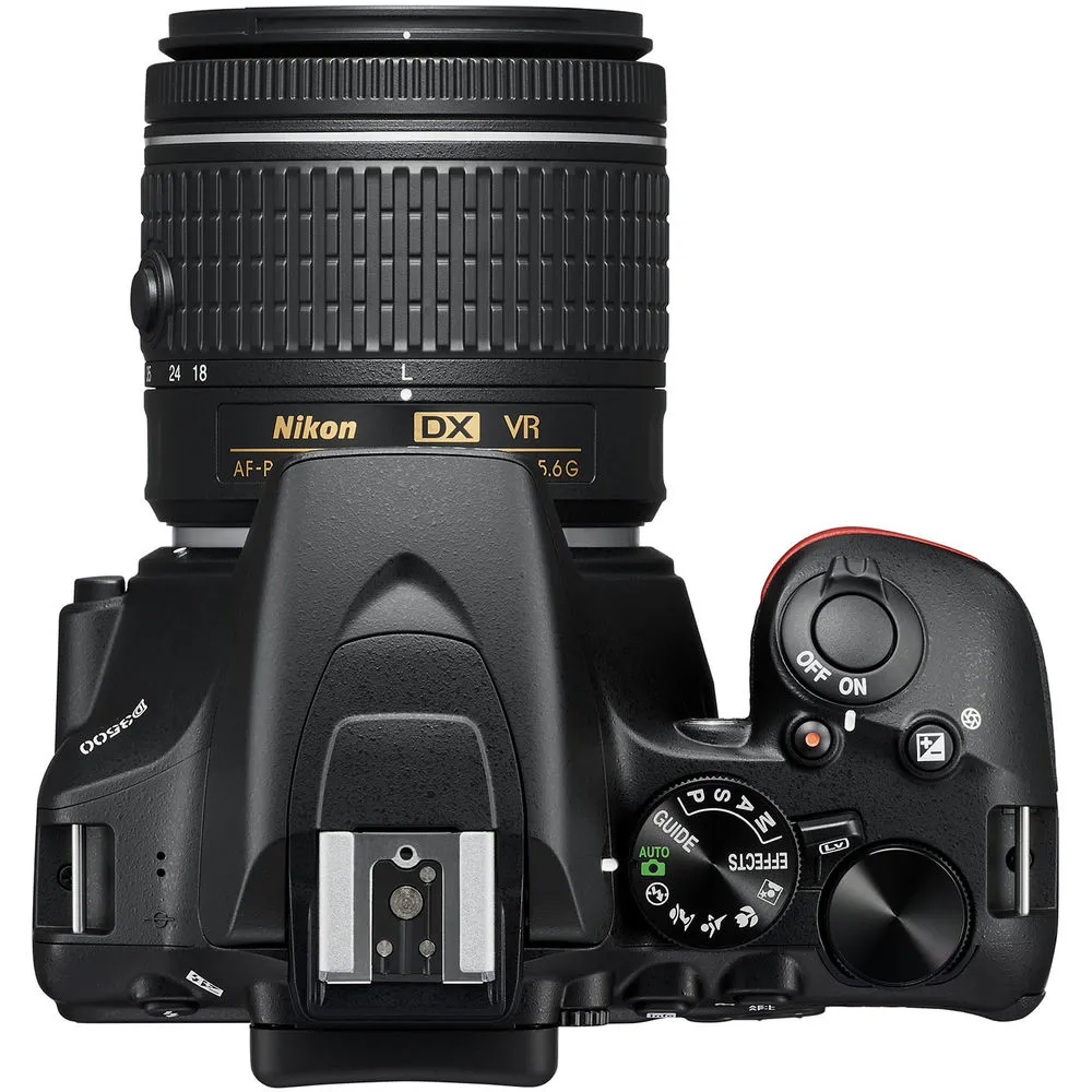 Nikon D3500 Digital Camera with 18-55mm Lens (1590)   64GB SD Card   Bag (Intl)