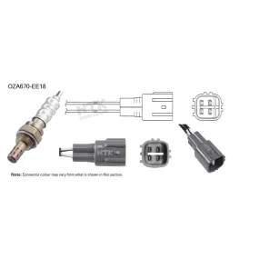 NTK Oxygen Sensor - OZA670-EE18