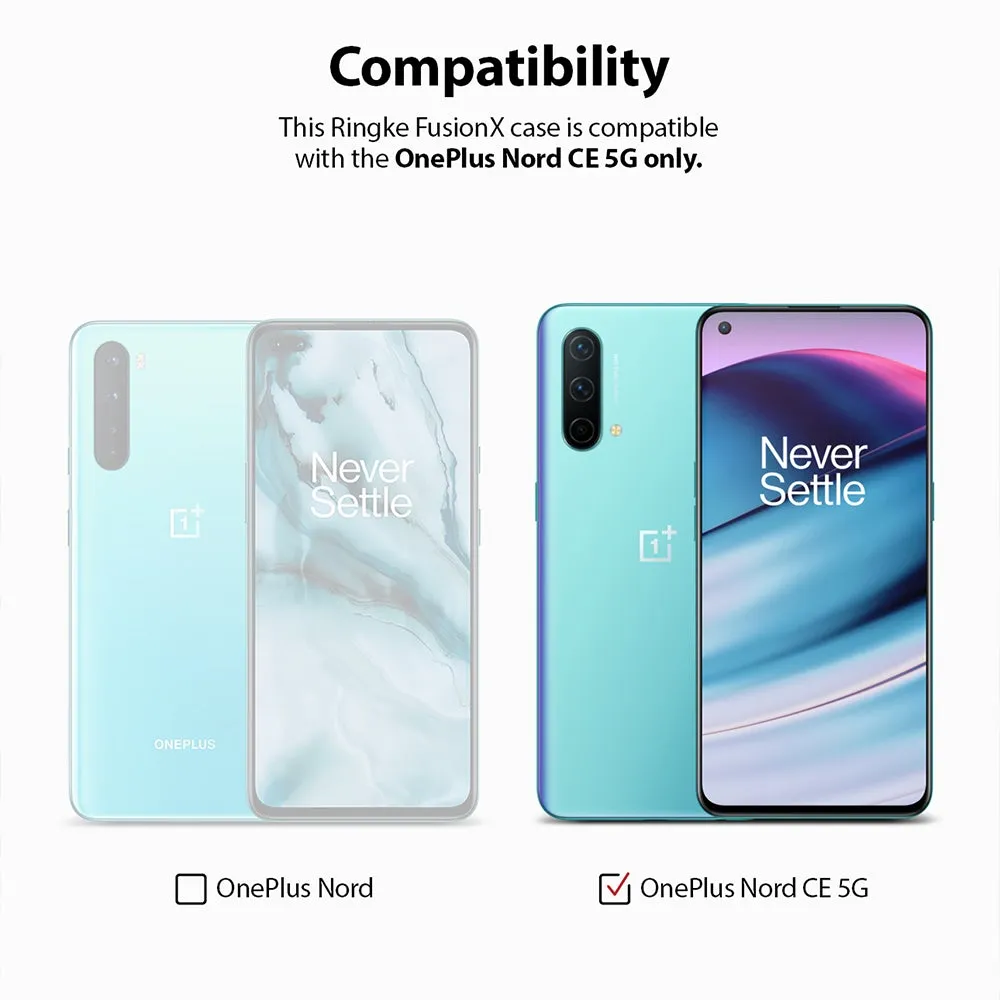 OnePlus Nord CE 5G Case Cover| Fusion-X Series| Camo Black