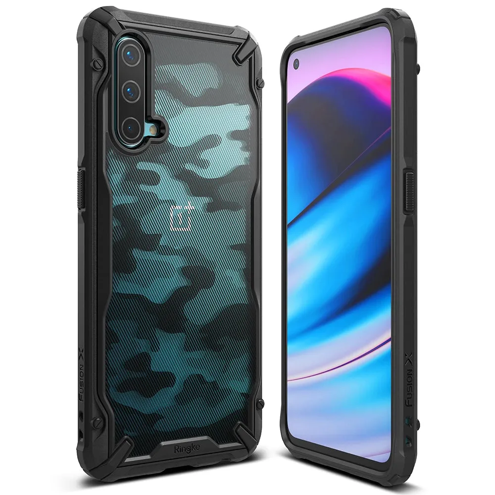 OnePlus Nord CE 5G Case Cover| Fusion-X Series| Camo Black