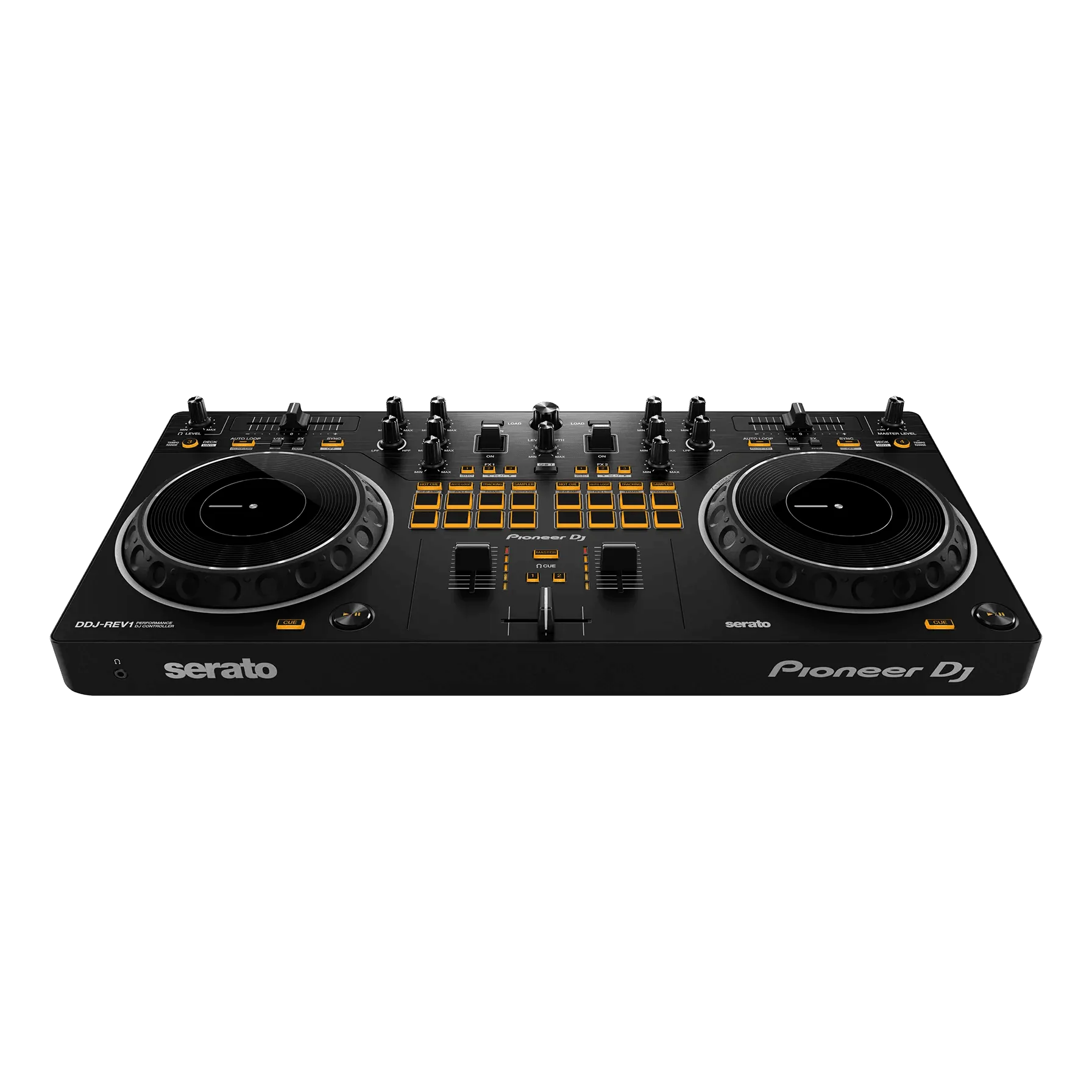 Pioneer DJ DDJ-REV1 Scratch-style 2-channel DJ controller for Serato DJ Lite