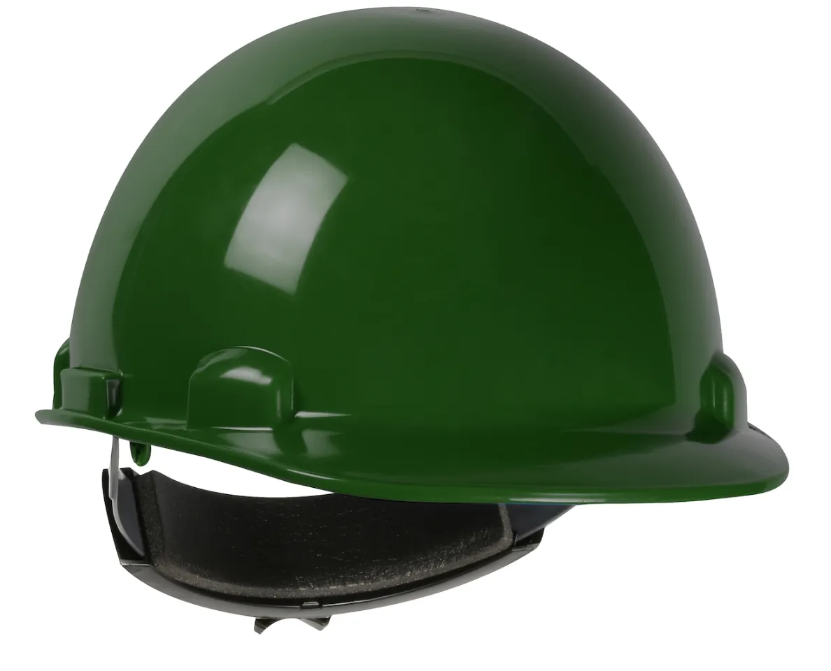 PIP Dom™ Cap Style Smooth Dome Hard Hat with HDPE Shell, Wheel-Ratchet Adjustment- 12/CS