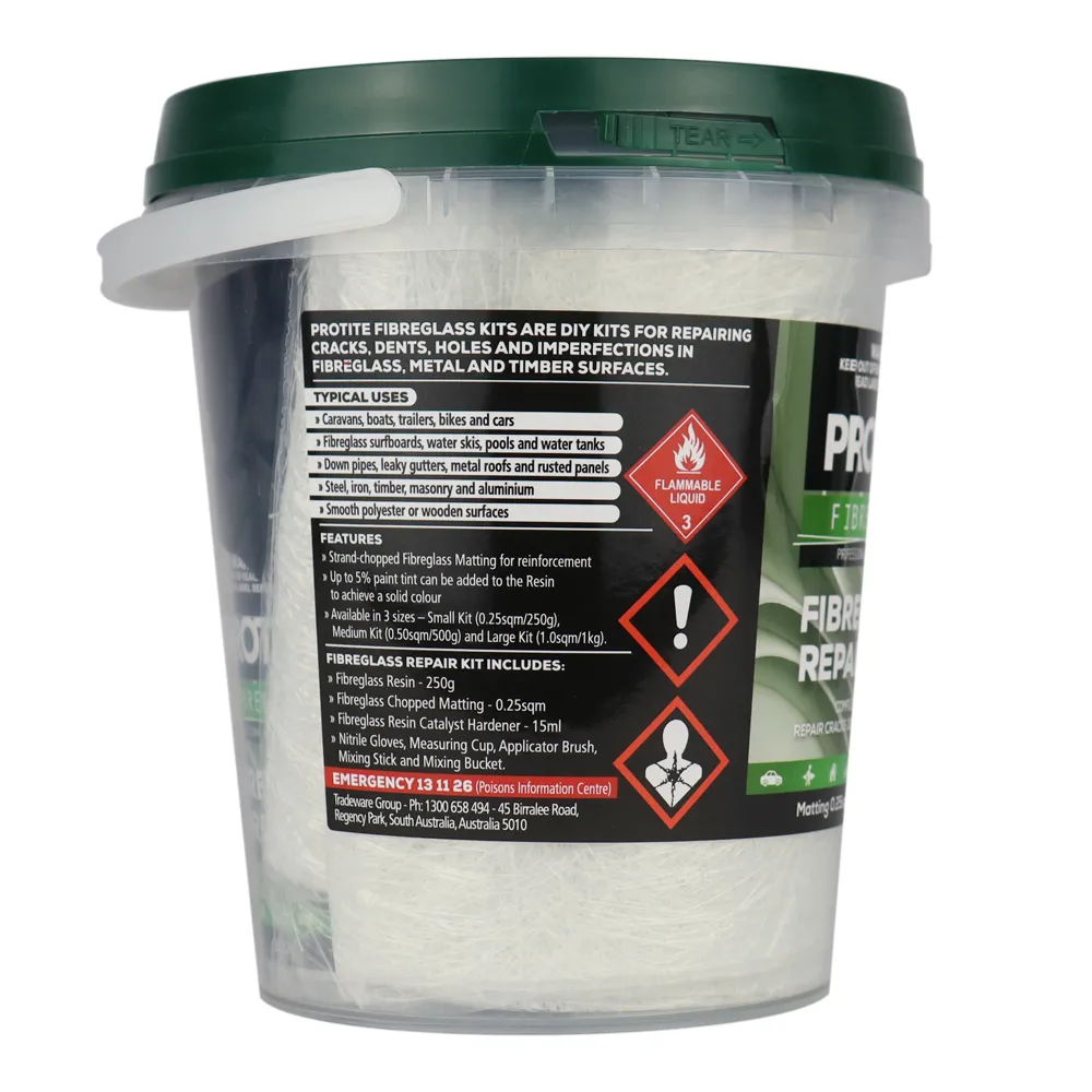 Protite Fibreglass Repair 250ml Kit Complete DIY System