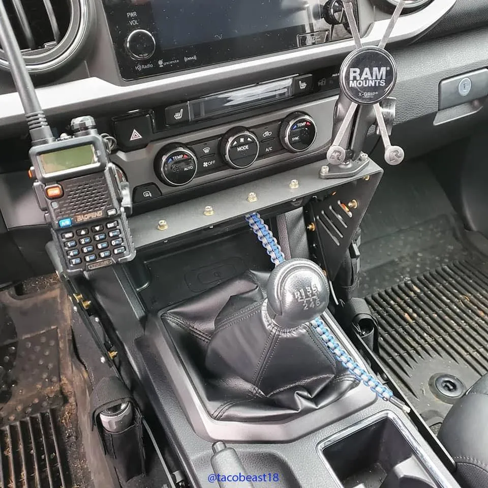 Rago Fabrication Center Console Storage Panels For Tacoma (2016-2023)