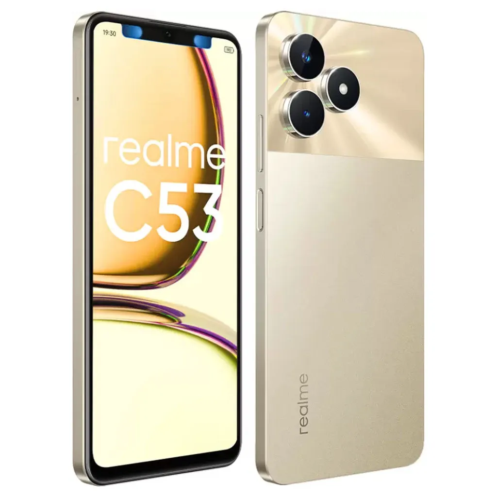 Realme C53 SmartPhone 4GB RAM 128GB Storage Champion Golden