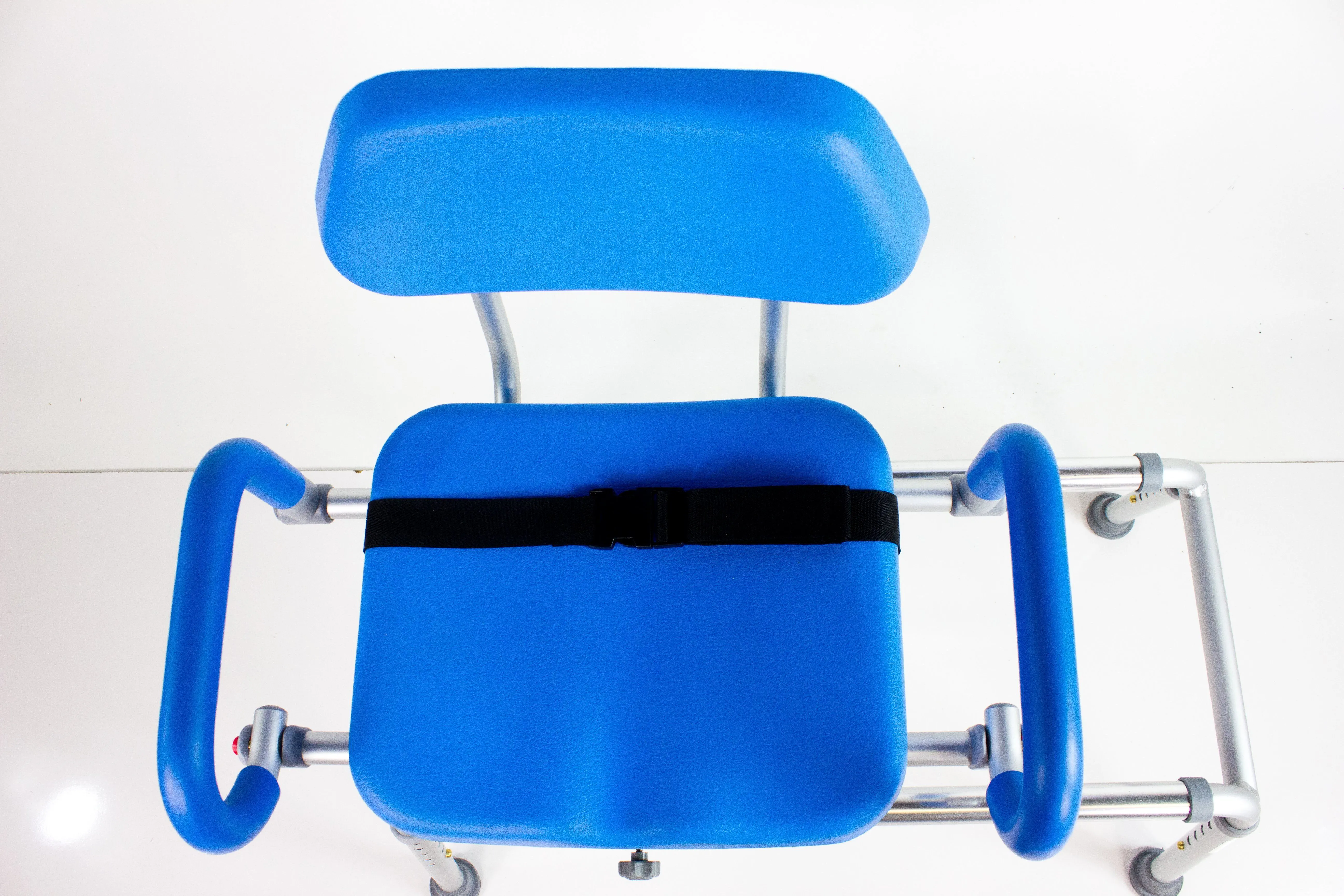 Reconditioned - Carousel Sliding Transfer Bench with Swivel Seat.