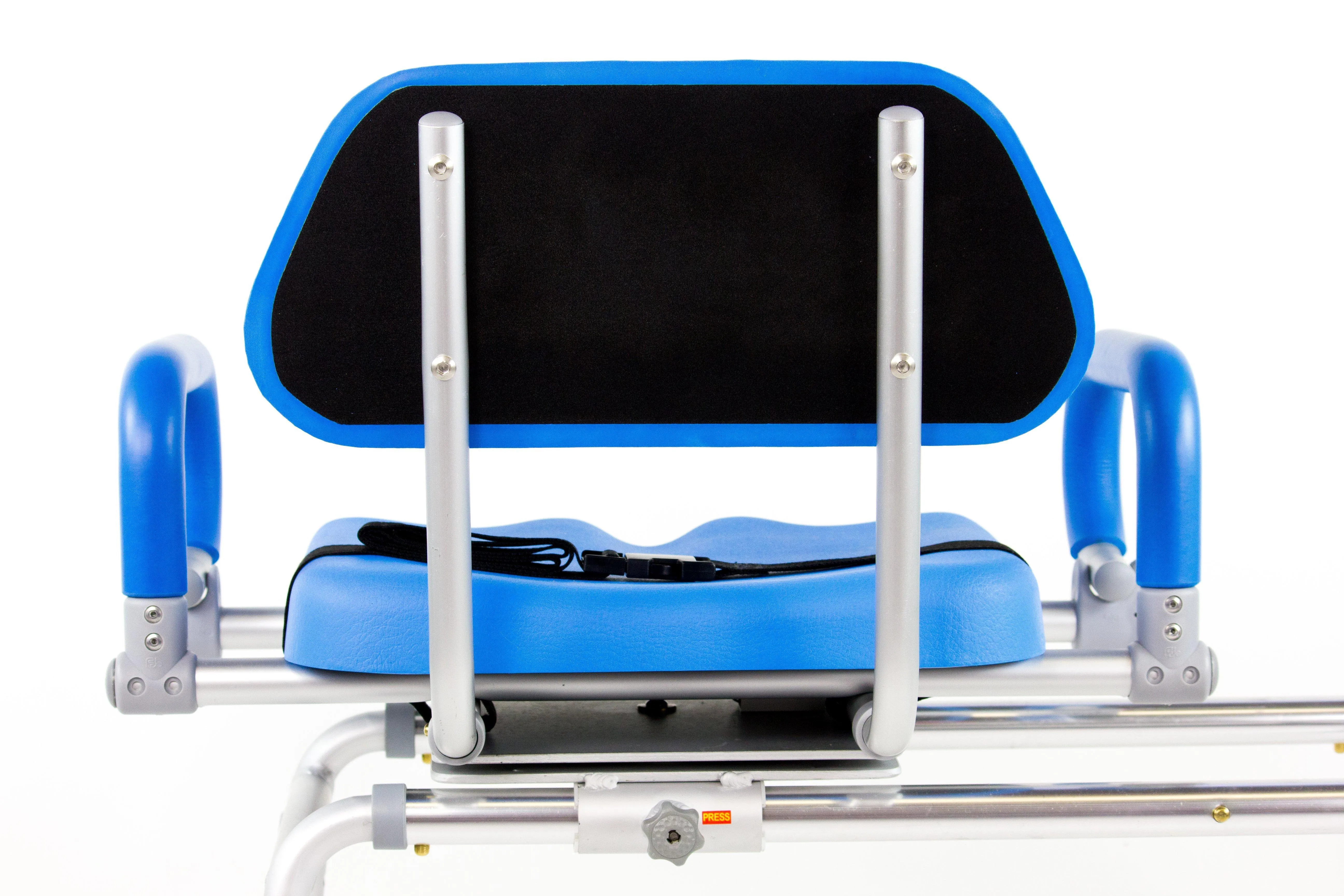 Reconditioned - Carousel Sliding Transfer Bench with Swivel Seat.