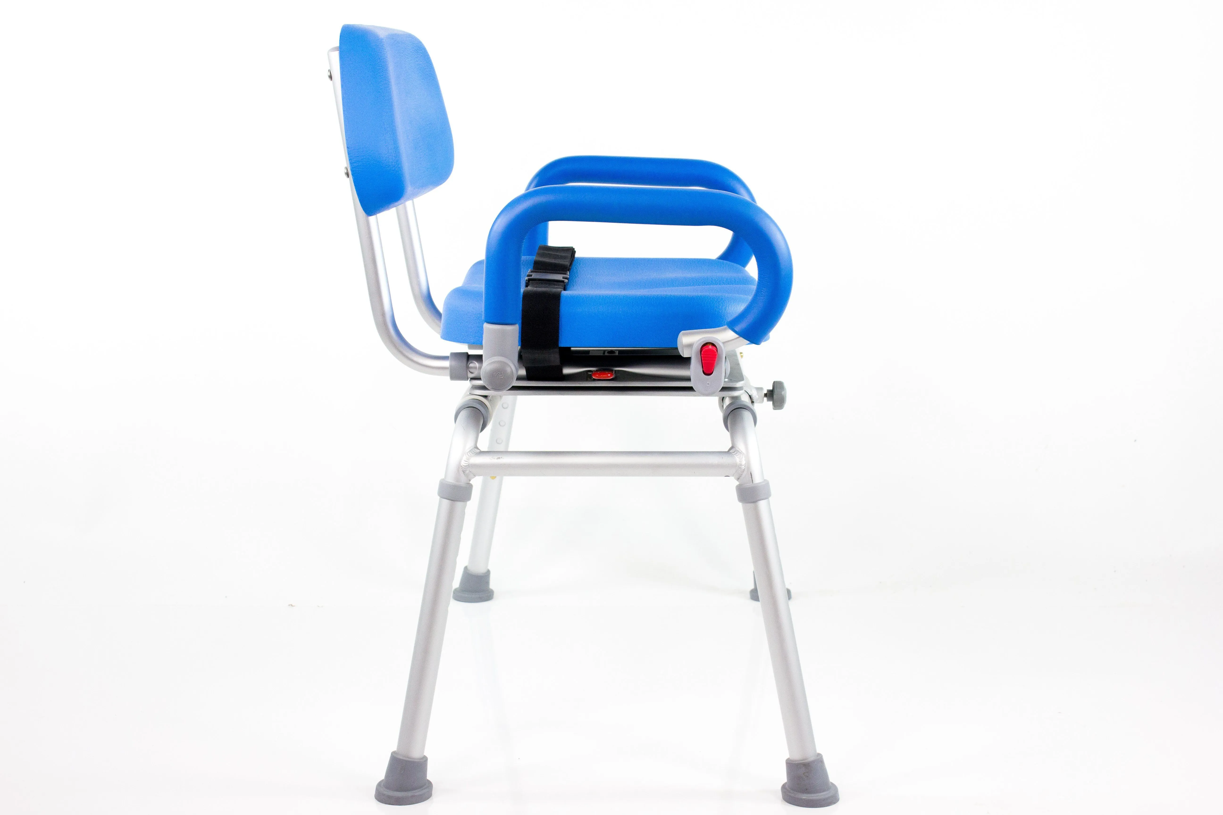 Reconditioned - Carousel Sliding Transfer Bench with Swivel Seat.