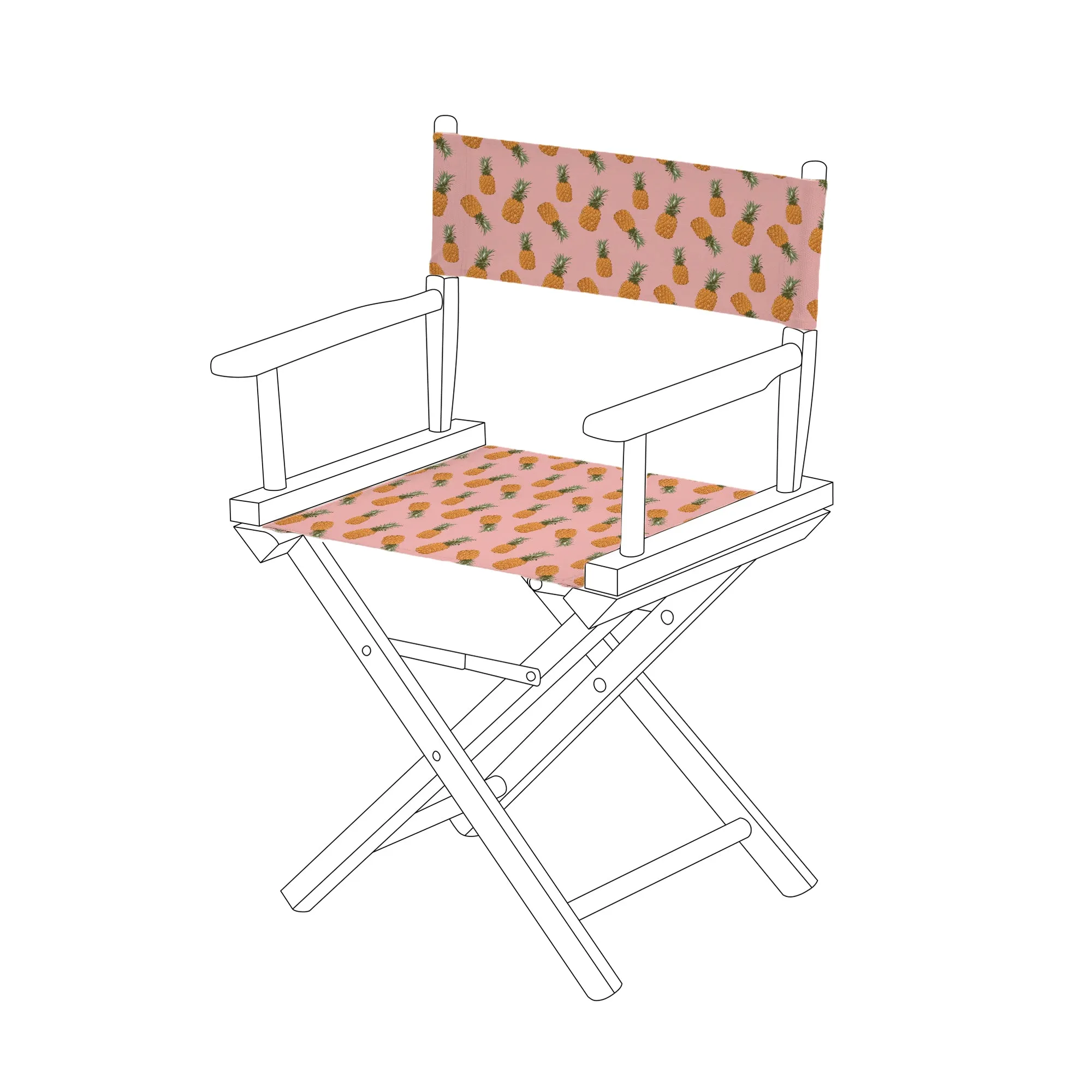 Replacement Directors Chair Covers |Water Resistant Durable Chair Seat Cover