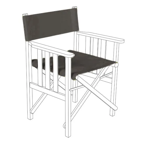 Replacement Directors Chair Covers |Water Resistant Durable Chair Seat Cover