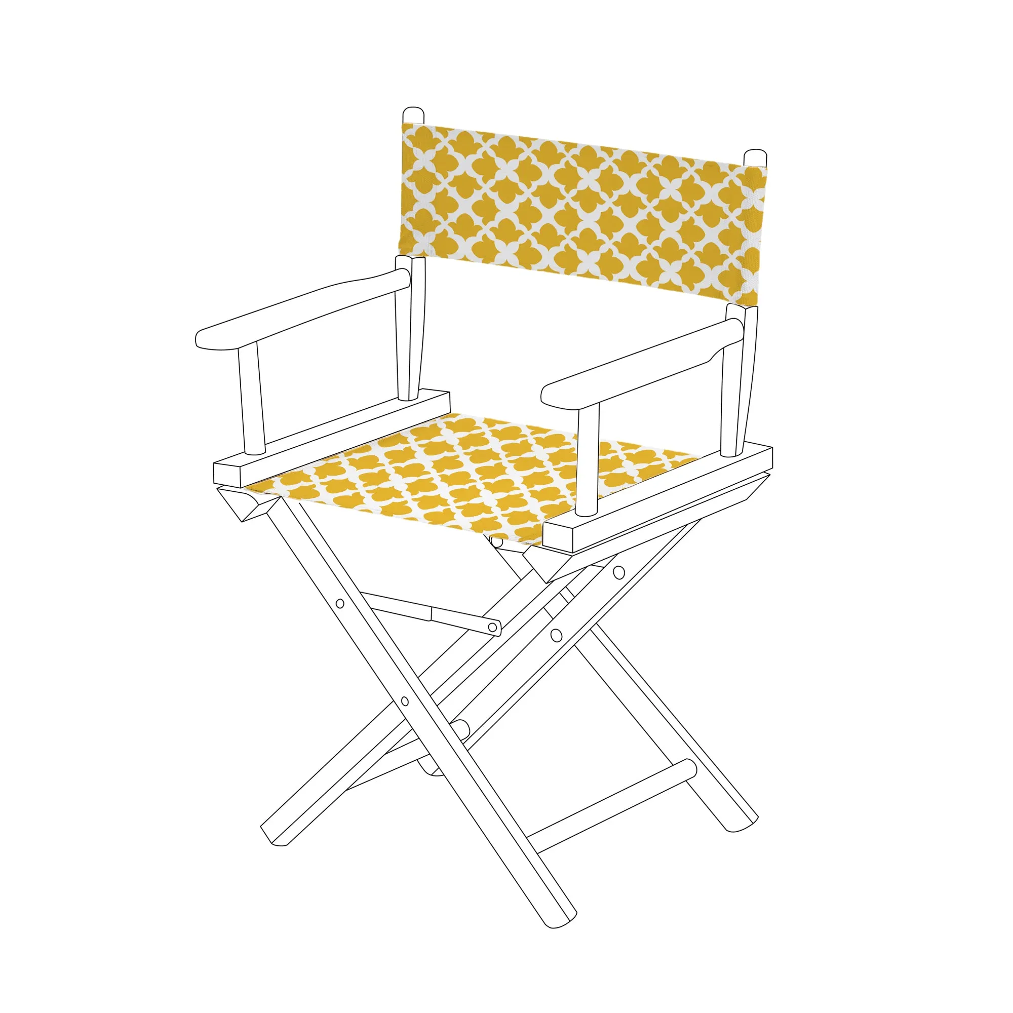 Replacement Directors Chair Covers |Water Resistant Durable Chair Seat Cover