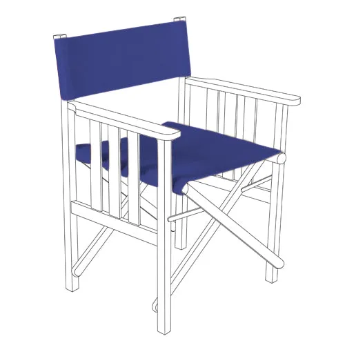 Replacement Directors Chair Covers |Water Resistant Durable Chair Seat Cover