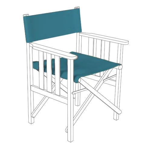 Replacement Directors Chair Covers |Water Resistant Durable Chair Seat Cover