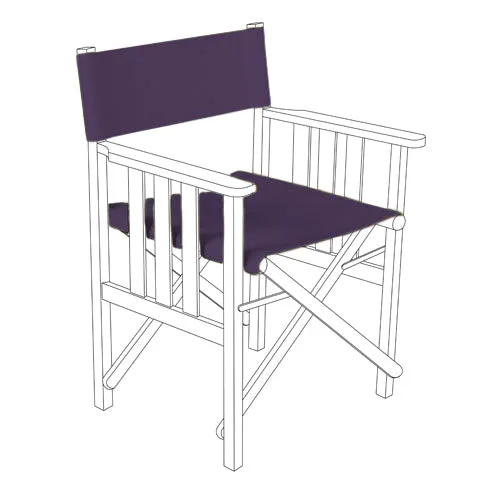 Replacement Directors Chair Covers |Water Resistant Durable Chair Seat Cover