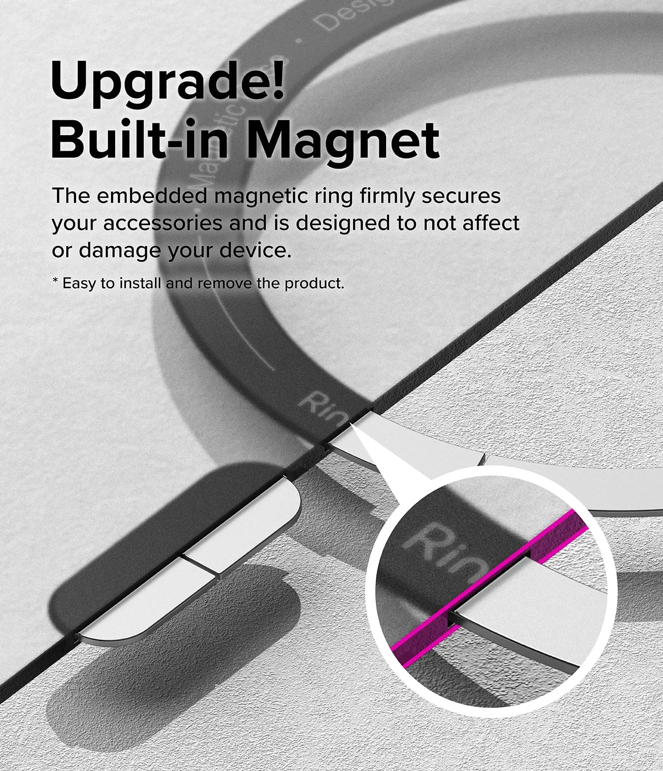Ringke Samsung Galaxy S24 Ultra Fusion X Magnetic Series Case Cover - Matte Black