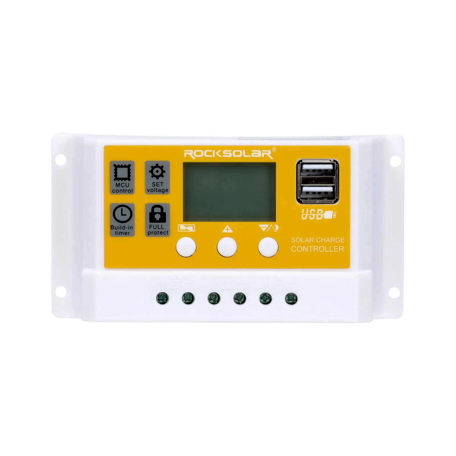 ROCKSOLAR 20A PWM Solar Charge Controller