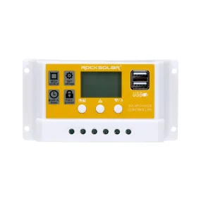 ROCKSOLAR 20A PWM Solar Charge Controller