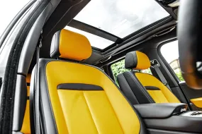 Rolls Royce Cullinan Luxury Yellow Interior