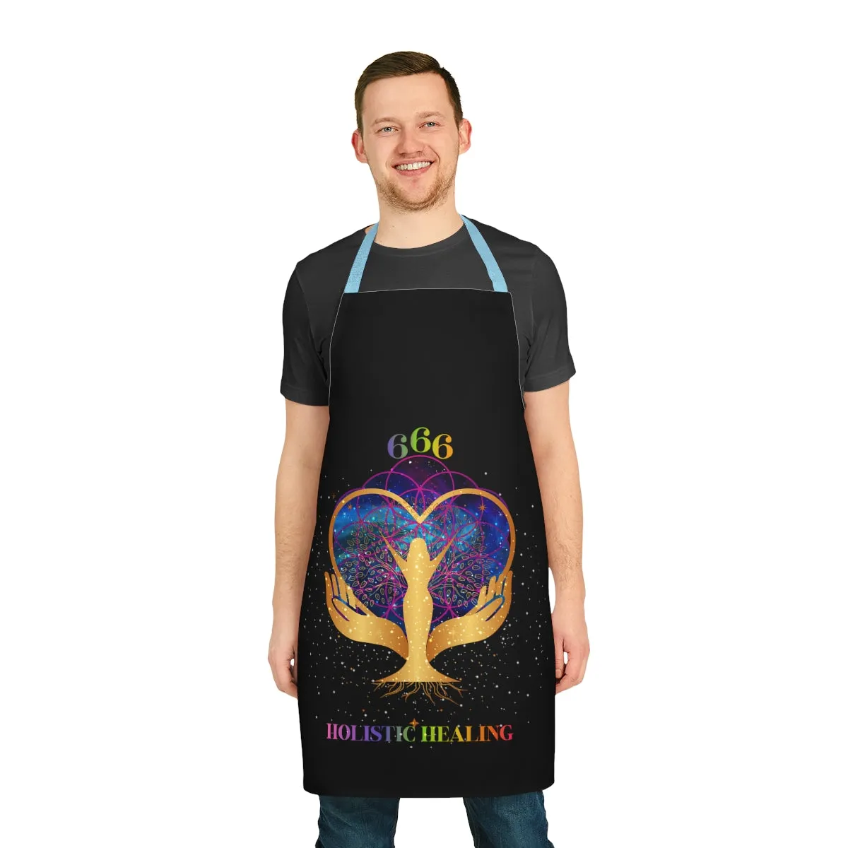 SAC Home & Livings Kitchen Accessories  / Apron (AOP) / Holistic Healing
