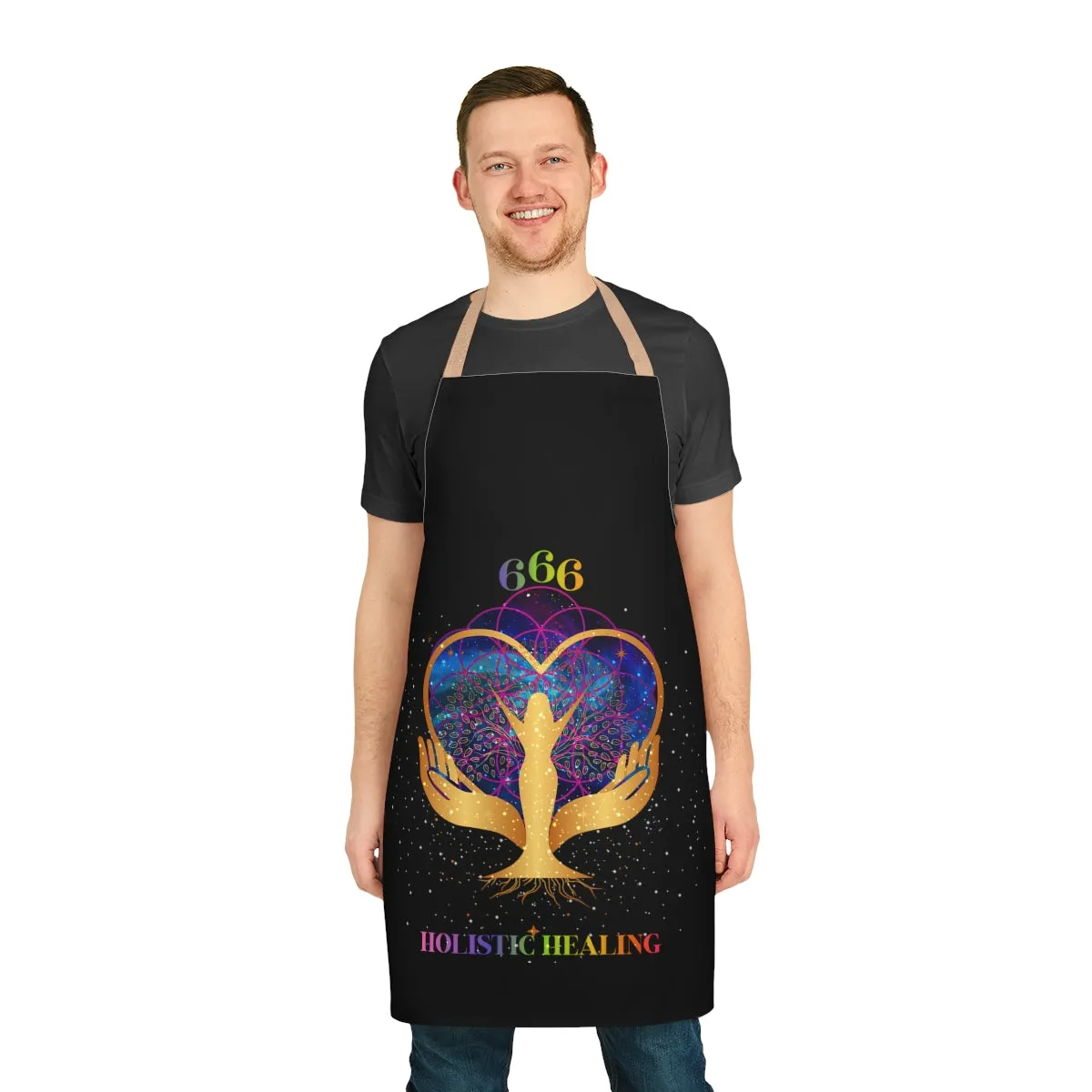 SAC Home & Livings Kitchen Accessories  / Apron (AOP) / Holistic Healing