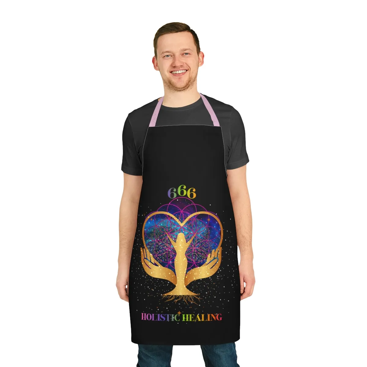 SAC Home & Livings Kitchen Accessories  / Apron (AOP) / Holistic Healing