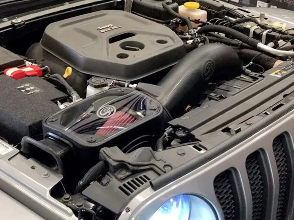 S&B Cold Air Intake Jeep Wranlger JL 2.0 Turbo (2018-2023) Cleanable Cotton 75-5129 or Dry Filter 75-5129D