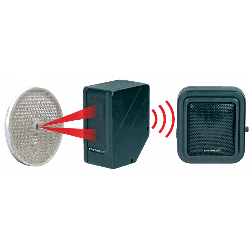 Seco-Larm - Wireless Weatherproof Entry Alert System - 22ft