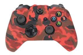 Silicone Cover For XBOX ONE Controller Skin Case Red Camo