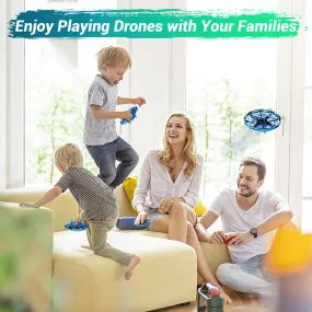 SkyGlow Interactive LED Rotating Drone: Experience Aerial Fun with Stunning Light Displays!
